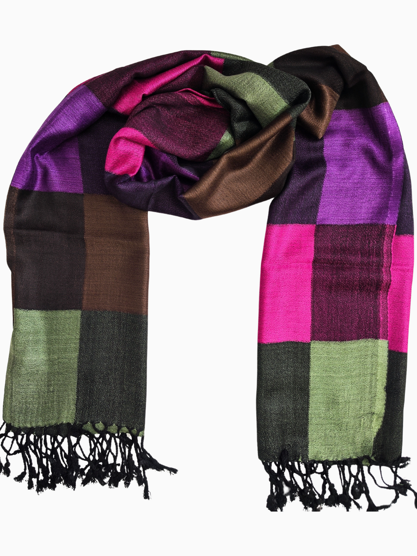 Xaile xadrez de seda pashmina
Xaile axadrezado em lã pashmina e mistura de seda
Mais pormenores:
Um xaile xadrez vibrante feito de uma mistura luxuosa de lã pashmina e seda.
Grande plano de um xaile xadrez fino feito de lã pashmina e seda.
Criativo e evocativo:
Uma tapeçaria de calor e elegância, este xaile axadrezado é uma mistura de lã pashmina e seda.
Este xaile xadrez é um sonho tecido em lã pashmina e seda.